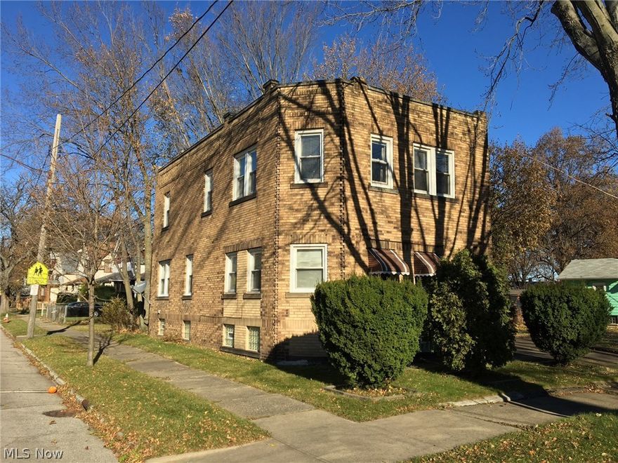 Looking for a great investment property? Look no further! This solid 3-family all brick multi-family property which sits on 2 parcels is in a great location across the street from a house of worship and very close proximity to Thrush Park, West Blvd, I-90, I-71 and downtown. The 3 bedroom on the first floor and 2 bedroom on the second floor are occupied and the studio is vacant and in great shape ready to be leased. Call today to make your appointment!