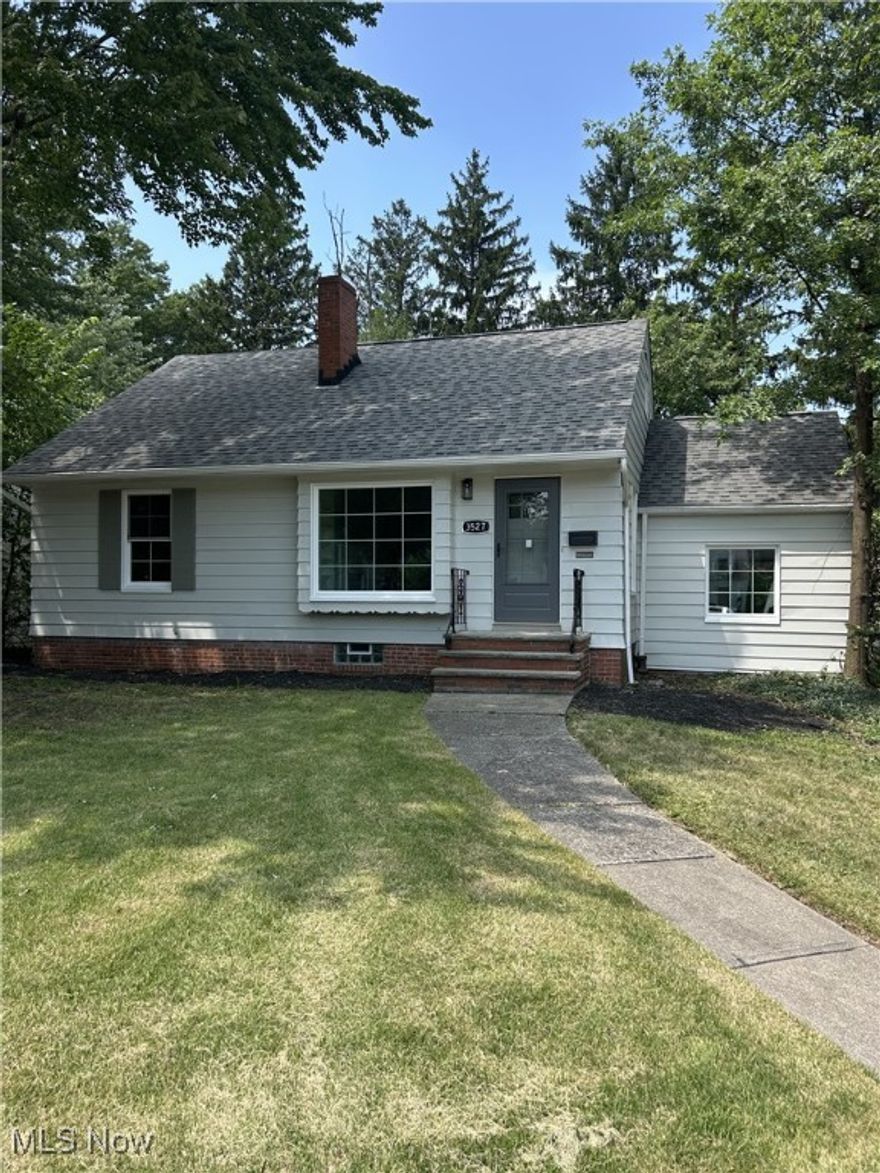 A must see!! This nicely remodeled Cape Cod nestled in the heart of Cleveland Heights Ohio! This home offers room to grow, live, and entertain.. Hosting 3 bedrooms and 2-1/2 bathrooms, including a private master suite with its own full bath and a “Jacuzzi tub” to enjoy after a long days work because comfort and convenience are top priorities of course. The first level features a full bath and 2 bedrooms while another 1/2 bath is conveniently located in the finished basement for your entertaining needs, making this home great for any lifestyle. You'll love the 4 seasons room with plenty of natural light over looking the rear yard.. This house offers an abundance of modern updates throughout.. Just To name a few, full bathroom remodels,New kitchen with appliances and Quartz countertops, new roof installed, new windows installed, upgraded 100 amp electric service and new panel box.. new heating system and a bunch more!!