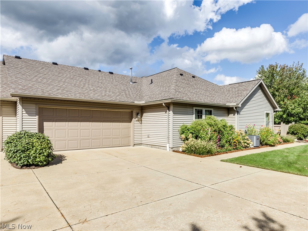 This is a very desirable condo! The condo has 2 bedrooms and 2 full baths on the main level. There is great room with a gas fireplace. The kitchen is very spacious and has a laundry area as well. The kitchen appliances and washer and dryer will stay with the home. There is an upstairs loft area that could be used as a third bedroom. Plenty of storage in the walk in area above the garage which can be accessed through the loft area for your convenience. The 2 car garage i Relax on the private patio that has Everstone flooring. The 2car garage is attached. Updates include Furnace and AC 2016, roof 2018, hot water tank 2019, windows 2011, loft and master bedroom carpet 2013, Both bathrooms were remodeled in 2011. This home is neat and clean!
