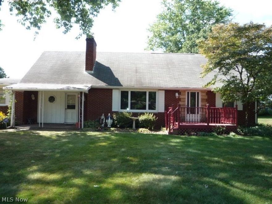 New price listed below certified appraisal value. Updated kitchen and main bath and electrical box. Fully applianced kitchen & washer & dryer convey. Newer concrete driveway. Over sized 2 car garage with extra storage & ramp into house. Addition 26x13 could be finished on 2nd floor. Partially finished rec room in lower level & glass block windows. Low traffic & convenient location. Home Warranty provided by seller.