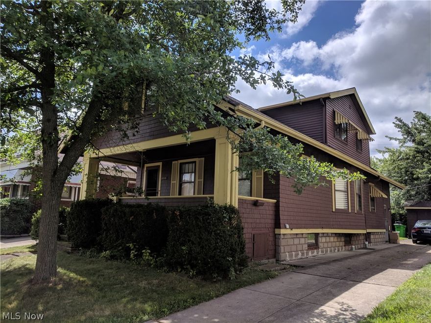 You Are In A Multiple Offers Situation. Walking neighborhood 1 block to the Garfield Park System. Unique home that offers an in-law suite or use it as a two family. Bring your ideas and paint brush to restore this solid roaring 20s decor. Handy person special. First floor has Living room, dining room, 2 bedrooms, kitchen and full bath. Upstairs has Living room, 1 bedroom, full bath and a kitchen. Utilities are split, 2 furnaces, hot water tanks, elec meters. Cute neighborhood. Rent one unit and live in the other to gain quick equity.