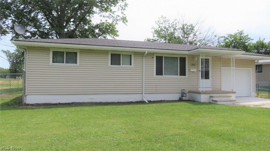 Adorable completely updated ranch home in move in condition - dry basement with 1/2 bath - one car attached garage - all on nice sized lot with chain link fence in backyard.  Walking distance to local schools.