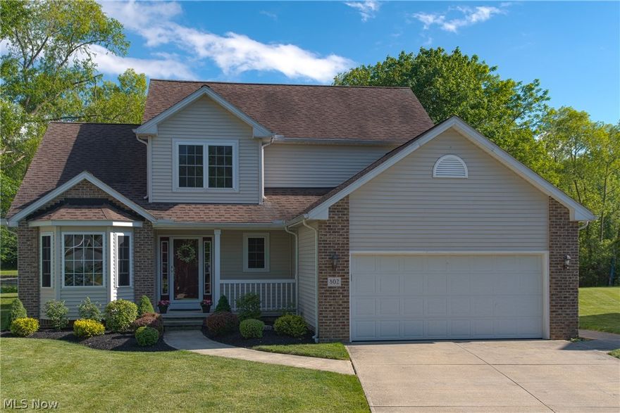 You won't want to miss this stunning 4/5 bed, 4 bath beauty nestled in the Yachtsmans Cove development and situated on a cul-de-sac with scenic and serene water view. Nearly every part of this house has been updated, including granite and tile backsplash, paint, and flooring in spacious kitchen with stainless steel appliances; Master bedroom with large walk in closet and updated master bath, featuring an oversized tile and glass shower, new cabinetry, and solid surface countertop; Brand new flooring throughout entire home includes wood in foyer, dining, laundry and powder rooms, Armstrong luxury flooring in kitchen, and carpet throughout the remainder of this approx. 2800 sq. ft. home! Sump pump with battery back-up and air conditioning portion of furnace have also been replaced. The features don’t stop there! This house has a first floor master, vaulted ceilings, gas fireplace, covered front porch, multi level deck, underground pet containment fence, and shed. Bedroom closets are spac