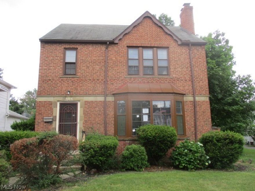 Charming 3 bedroom brick colonial. Lots of hardwood throughout! Spacious rooms with a nice flow. Finished basement with fireplace and bar adds a lot of living space! Huge deck overlooks nice back yard. Two car detached garage. Needs some TLC - just bring your imagination and this home will shine again!  FHA Insured IE Repair Escrow.