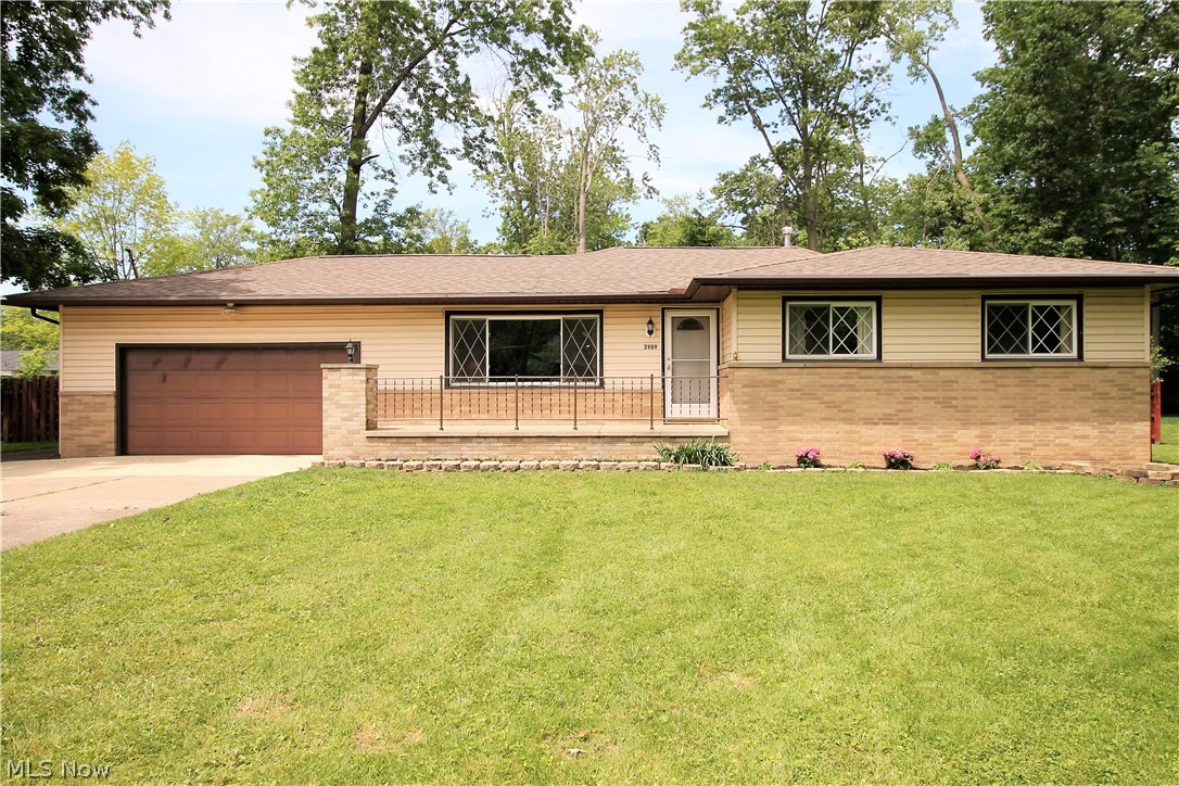 Precious memories begin right here in this updated three bedroom, two full bath ranch home which radiates with pride and love. Come inside to the family room which boosts a large picture window with spectacular views of the outside landscaped front yard. The first floor flows seamlessly with the family room to the open dining room, kitchen and the all season room which has a wood burning fireplace and new sliding doors to let the natural light shine through and leads to the backyard, concrete patio and shed for all the finest of outdoor living! The kitchen features new faucets, stainless steel appliances 2019, lots of natural cabinets and counter space even a spot to put bar stools and a window above the double sink looking out to the picture perfect backyard. The first floor continues with a fabulous full bathroom with new faucets and three large bedrooms with closet space. The waterproofed basement is fully finished with another full bathroom and shower and storage space. There is a