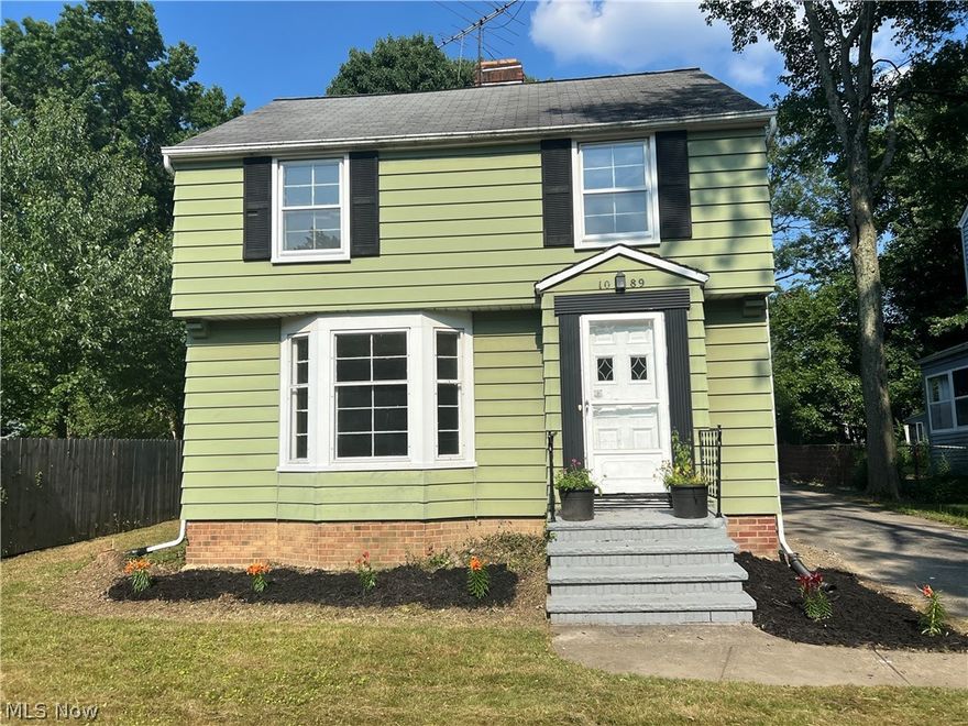 VERY SPACIOUS REMODELED HOME LOCATED NEXT TO A BEAUTIFUL BLOCK PARK. If you are looking for extra room with modern updates look no further. Over 2,000 square feet makes this home a rare South Euclid rental find. Large addition on the first and second floor. The first floor boasts a large family room with access to the half bath and back patio. Also on the first floor is a large dining room, living room with a fireplace and a remodeled kitchen with new stainless steel appliances. The second floor has large bedrooms and a completely remodeled bath. The location can't be beat. The house sits on a very large lot with a fenced backyard and garage. The quiet community block park is in the adjacent lot offering a place to retreat or plant community garden boxes. Tenant to pay all utilities. Some pets welcome with approval and pet fee.