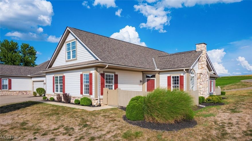 This modern three-bedroom, two-and-a-half-bathroom condo offers a bright and spacious living area with vaulted ceilings, large windows, and a cozy fireplace. The kitchen is well-appointed with stainless steel appliances, ample cabinetry, and a stylish subway tile backsplash. The primary bedroom features an en-suite bathroom, and the additional bedrooms provide flexibility for family or guests. The condo is situated in a welcoming community that boasts a beautifully designed clubhouse, a comfortable gathering area with plush seating, a fully equipped kitchen, and a fitness center. Residents can also enjoy the outdoor swimming pool, perfect for relaxing on warm days. Conveniently located near shopping, dining, and major highways, this condo offers both a serene lifestyle and easy access to urban amenities

The monthly assessment amount  is $420 payable on the first of each month. This fee is set annually by the Board of Directors. One hundred twenty -eight dollars of this amount funds the reserve account. The remaining $292 covers expenses for: Clubhouse with kitchenette, pool table, cable TV, WiFi, library, office, and fitness room; swimming pool; landscaping; lawn mowing; snow removal; trash service; city water; internet service and two basic cable television connections per unit; street maintenance; and building exterior maintenance that includes such things as: trim painting, fences, roofs, etc.

There is an initial contribution to the reserve account of $840 required from all new owners