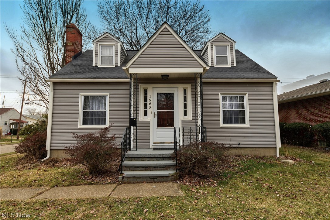 Firestone Park is where you'll find this charming, well-maintained, freshly painted Cape Cod home featuring 3 to 4 bedrooms and 1.5 bathrooms on a corner lot with side entry garage! Awesome 12' x 18' addition can be used as Family Room, Sunroom (LOTS of windows), Home Office, Exercise Room or Additional Bedroom w/ direct access to exterior. Beautifully refinished hard wood floors featured in both the formal dining room & spacious living room (there is also hardwood under newer carpet!) First floor bedroom has the same gorgeous hard wood flooring (don't forget you could also use newer addition as additional bedroom). Large Master Bedroom & an additional bedroom are on the 2nd floor complete with carpet, yet hardwood underneath! 2nd floor boasts a well appointed full bathroom w/ linen closet! Ceramic tile is in the very roomy Kitchen along w/ beautiful unique cabinetry & lots of counter work space next to Dining Room. Large bonus Sunroom has large ceramic tile & adorned w/ lots of windo