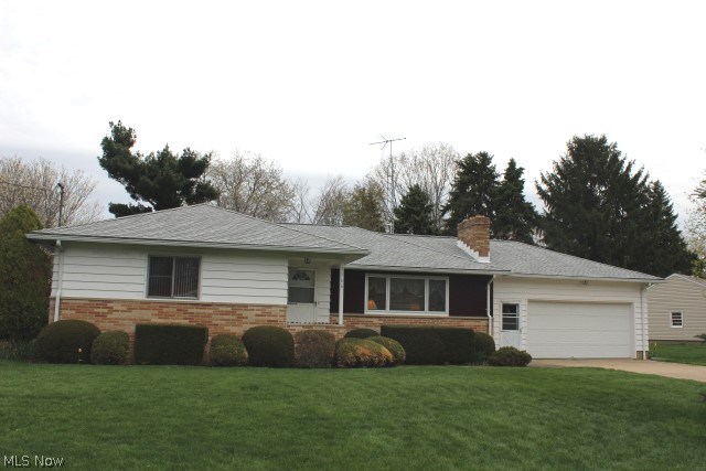Spacious 3 bedroom, 2 bath ranch beautifully cared for & maintained on quiet street w/.67 acres* 1402 SF- main level* 2 fireplaces* Hardwood floors under carpet* 20x13 screen porch* Full unfinished basement w/bath, fireplace w/WB stone insert* Updates include (ages are approx)- dishwasher (2014), reverse osmosis & Kinetico softener (2013), garage door opener (approx 2 yrs), shingles (approx 6 yrs), furnace (7 yrs), oven & hot water heater (4 yrs) and main bathroom* Humidifier & air cleaner* Pretty level lot w/room for a garden* Approx gas budget $60.00/month & electric $50.00/month* Extra nice! Great value!