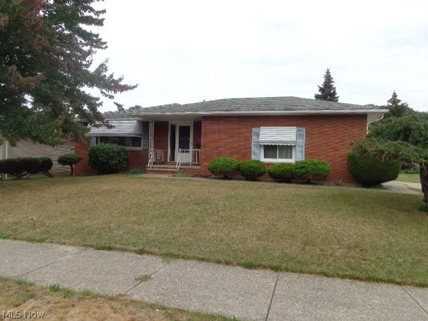 Solid Brick Ranch!! Full Bath Off The Master Bedroom!! All The Appliances Stay!! Formal Dining Room Plus Eat In Kitchen!! Full Basement With Rec Room!! Replacement Windows!! New Water Tank 12-2020!! New Sofits 2018!! Corner lot!! Home Needs Some Paint/Carpet But Great Value!! Wont Last!!