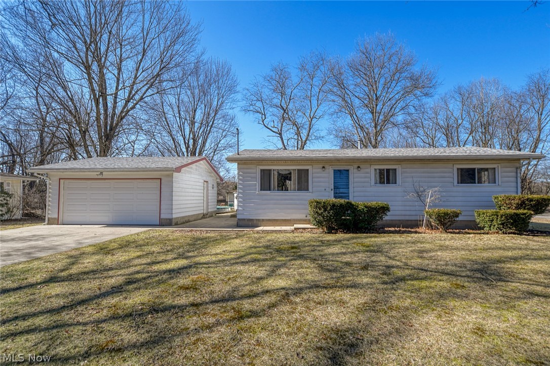 This is a well built, solid three bedroom two bath ranch in the Kenmore neighborhood of Akron. It features a two car detached garage, paved driveway and a roof that is only a few months old and a dry full basement.. It has an Amish built shed in the large back yard of this corner lot. Perfect for a starter or forever home.