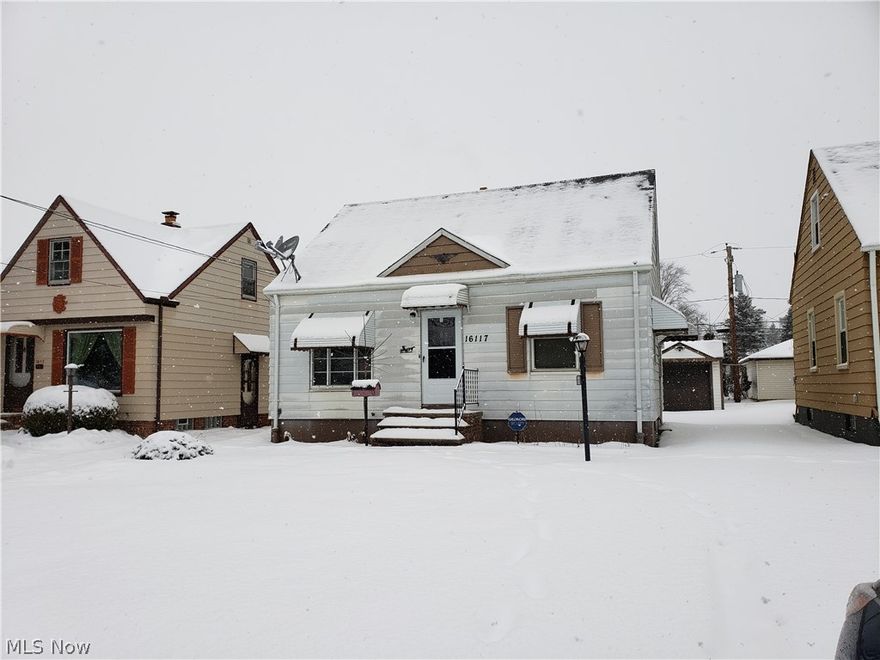 POS pending. Charming Cape Cod, with 3 bedrooms and 1 bath. Great investment property.