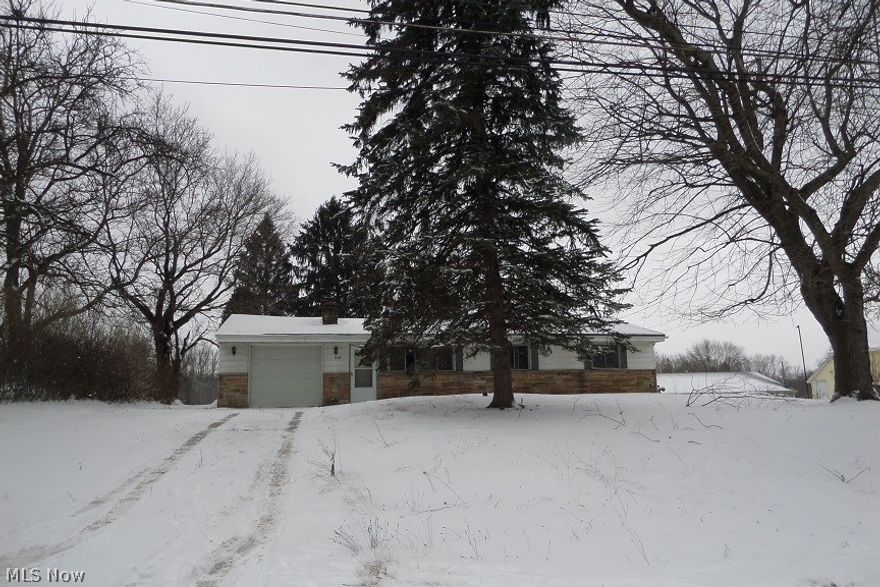 Bank owned! Not a short sale!! Cheaper than rent!!!  Ranch style home with three bedrooms, enclosed porch and nice size one car garage! Appliances stay but condition is unknown. Fireplace in living rm and nice deep lot! Plenty of room to fence in for you children to play or your pets to run! All offers require a minimum of $1000 earnest money or 1% of the purchase price whichever is greater. Any offer submitted without the required minimum amount will not be considered. Offers will not be reviewed until the property has been on the MLS for 7 calendar days. All offers to include a copy of proof of funds or pre-approval letter. Please email Heather all offers. Room sizes are approximate.