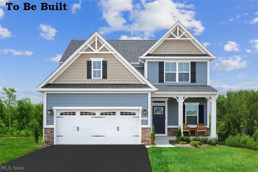 Welcome home! This beautiful open concept home has just the right amount of space you need for your family! This home features your choice of upgraded cabinet color, upgraded Wood look vinyl flooring, a huge kitchen island, 4 nice size bedrooms, and Stainless Steel appliances. For a limited time, take advantage of our holiday savings promotion saving you thousands! Call or visit for more details. This beautiful TO-BE-Built home is located in one of North Ridgeville’s fastest growing new home communities, Winfield Farm. At Winfield Farms you’ll enjoy the benefits of spacious homesites, a quiet farmhouse surround, a gorgeous new pool, and you’ll be just minutes away from shopping and I-480/10 highway access. Homes have been selling very quickly. Start building the new home you deserve today and finally put an end to your home search! Photos are for representation only. To-be- built.