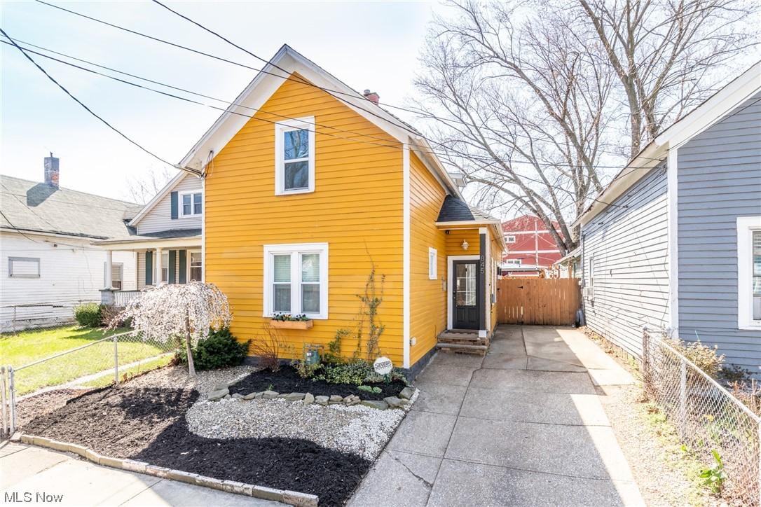 Be prepared to be blown away by all the charm and character of this quintessential Tremont home located at 845 Starkweather Avenue. Situated in the heart of Tremont, it is walkable to everything that the neighborhood has to offer. This Cape Cod style colonial home has 3 spacious bedrooms and 2.5 baths. In many areas of the home, the original hardwood floors shine brightly adding to the home’s character and appeal. The first-floor owners’ suite with an attached bath is hard to find and this home has it! Choose to have the primary bedroom upstairs or downstairs as you prefer – all bedrooms are spacious enough to accommodate your needs. You will absolutely love the backyard living space! So much love was poured into this low-maintenance yard to make it a place you will love to come home to each day. All appliances will stay including a newer washer and dryer. From its amazing location to its charm and character to the wonderful outdoor space, there is just so much to love about this home!