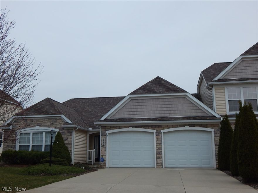 An Oasis in the City, Newer Ranch style Condo featuring Vaulted ceilings, extended Sun room overlooking wooded area. Enjoy the luxury of owners suit featuring vaulted ceilings, walk in closet and master bath. Soaking tub, walk in shower double sinks. Beautiful open kitchen with granite counter tops, stainless steal appliances wood floor. Office could be third bedroom, Sun room allows for extended living space, Stone cover patio with privacy. 
Attached two car garage with additional storage. Outstanding location, beauty at it's best, near shopping, parks, and Rt.8