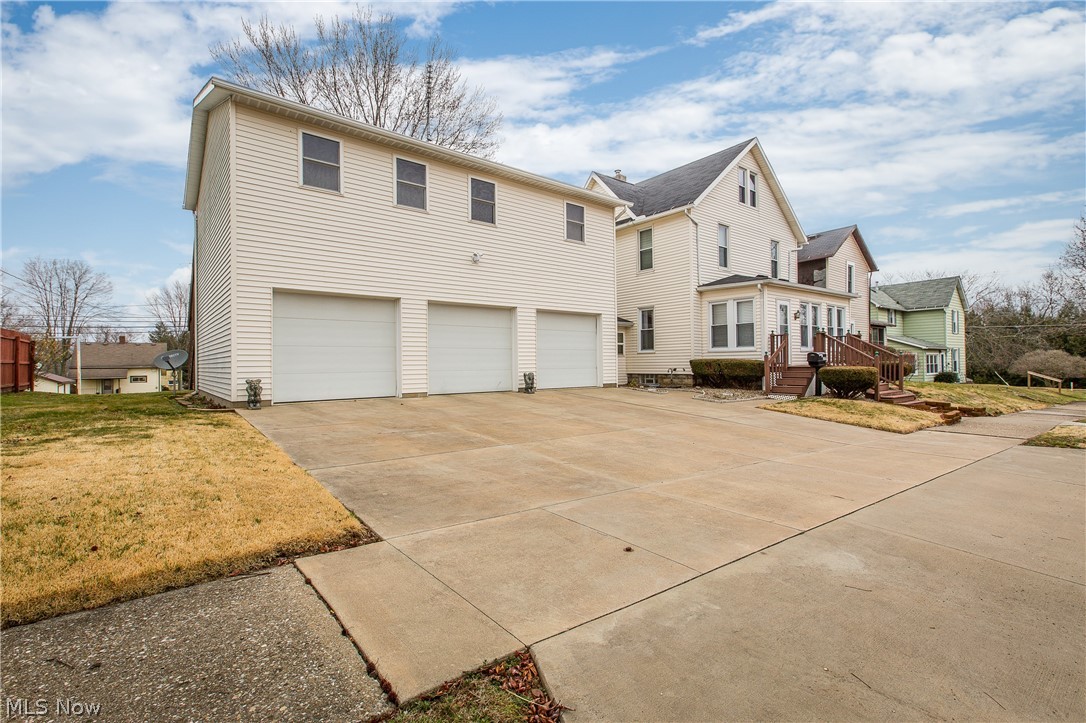 Wow! Here is your opportunity to own this beautiful and spacious home in Fairless Schools! This wonderful 3 Bedroom 1 full bath home has been well maintained and updated throughout. Step inside through the large enclosed front porch and notice the beautiful original woodwork throughout the main level. Cook your favorite meals in the kitchen with plenty of oak cabinets and appliances that stay. On the second floor, you'll find all 3 nice sized bedrooms and an updated full bathroom (2017). Situated on 2 lots in the heart of Brewster, offering an attached 3 car garage that any car enthusiast would love. A bonus living area, in-law suite or apartment with income potential is finished very nicely (2020) above the garage. That space features an eat-in kitchen with oak cabinets and appliances that stay, nice sized living room and 2 bedrooms with a full bath. It was previously rented and the tenant paid utilities. Located just off of Rt. 93 near shopping and dining. Schedule your private view