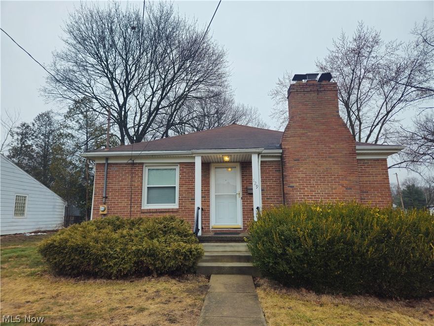 Make this ranch your own. Located on the perimeter of Hardesty Park and within a mile from shopping, pharmacy, schools, and the metro park system, and a few miles from Ohio's Cuyahoga Valley National Park, this home is a great starter or downsize opportunity. Two bedrooms, a bathroom, a kitchen, and a living room with a wood-burning fireplace all on the main floor. Laundry and a bonus living space in the basement that boasts a wood-burning fireplace with an electric insert add to the livable square footage. There is hardwood under the current carpet throughout the 1st floor. You don't want to miss it!