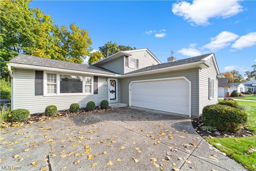 Spacious split level home in Strongsville near the Big Creek Reservation Metro Park!  This home features 3 bedrooms upstairs, 1 bedroom on the lower level, 2 full bathrooms, a spacious family room with a fireplace (gas logs), a beautiful patio enclosure overlooking the fenced in back yard with a built in gas grill, and an unfinished basement for extra storage with glass block windows.  The washer and dryer are included!  The landscapng in the front has been recently refreshed and there are many perennniels planted in the back yard!  There are too many big updates to mention - please see the attached Home Fact sheet, or ask your agent for it to see all the details!  This home has endless potential - just bring your finishing touches.  Call Today to schedule a private showing!