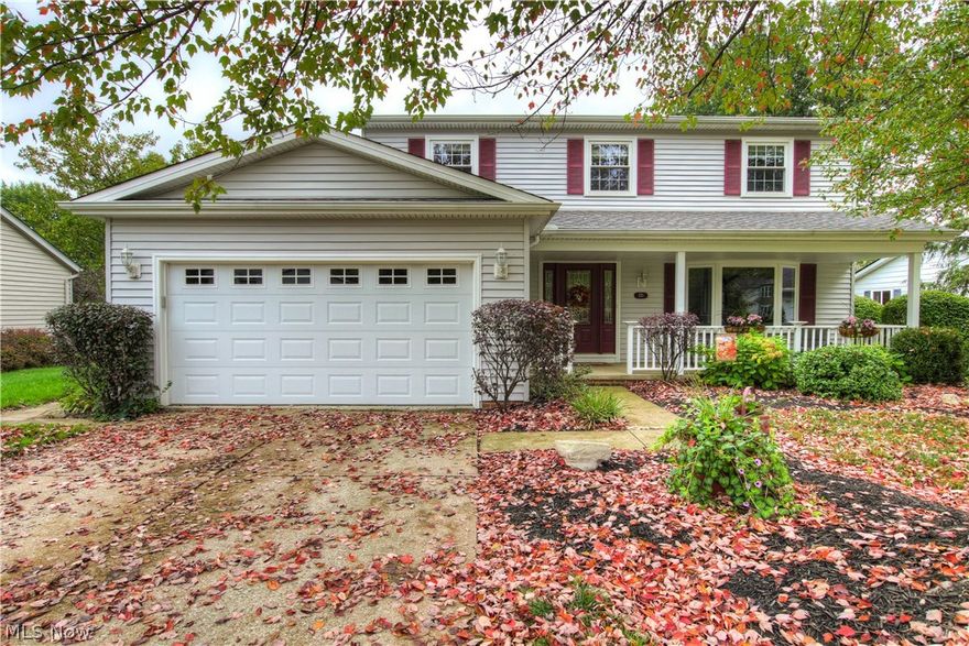 Remarkable opportunity to live in one of the most desirable cities in northern Ohio!!! Located on a beautiful street this Gem is just minutes from school's,shopping,highway's and entertainment. The moment you step out of your vehicle, you will be wowed by the amazing yard and landscaping with a nice barn. This four bedroom colonial has everything you would want in a home! Awesome flooring, an amazingly comfortable family room with fireplace, a sun room to relax in and if you need some time away from the rest of the house, relax upstairs in the master suite retreat! It has a beautiful kitchen, with a decorative glass separating it from the dining room, first floor laundry room for your convenience and a partially finished basement ready to be set up for whatever you would like to make of it. This house is in great condition and ready to go. Call today for a tour!