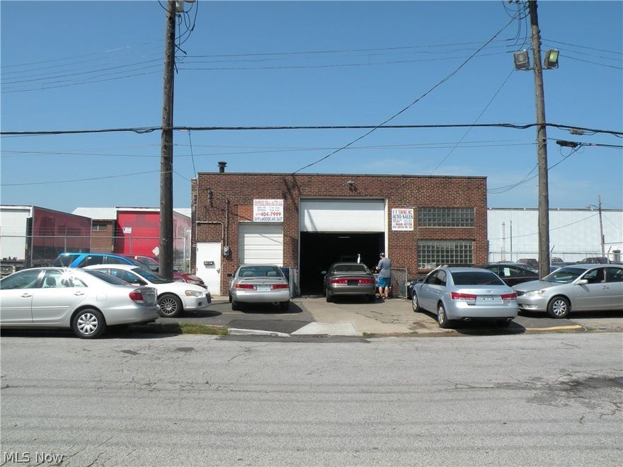 This property is perfect for starting a new business or expanding an existing operation.  Currently used for auto sales, vehicle repair and storage, the space can be easily adapted to fit your clients needs.  The current owner made a substantial investment with roof and utility repairs recently, and is offering the existing vehicle lift and air compressor as an incentive to the new buyers at closing.  The building consists of brick and block walls with an open span ceiling illuminated by three vintage skylights.  The space has hard-surface floors, two gas heaters, a dock-high loading door, a 14' x 12' wide main garage door and an air conditioned two room office suite.