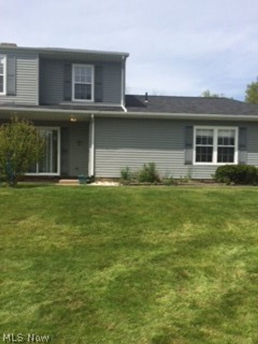 Fully updated 3 bedroom 2 bath CONDO with attached garage. First floor MB with attached full bath with ceramic tile and reglazed bath tub with ceramic surround. Kitchen features all NEW COUNTERTOPS AND CABINETS. PORCELAIN FLOOR, STAINLESS STEEL APPLIANCES, GAS STOVE, REFRIGERATOR with ice maker. HVAC & HW tank, DOORS, ALL BATHROOM FIXTURES, ELECTRICAL GARAGE DOOR OPENER, LIGHTS, were updated and installed in 2017. Freshly painted neutral décor and carpet also installed in 2017. Ample closet space. Well maintained grounds. Condo community and playground. COMMUNITY CENTER IS AVAILABLE FOR RENT FOR YOUR SOCIAL GATHERINGS. Easy to show.