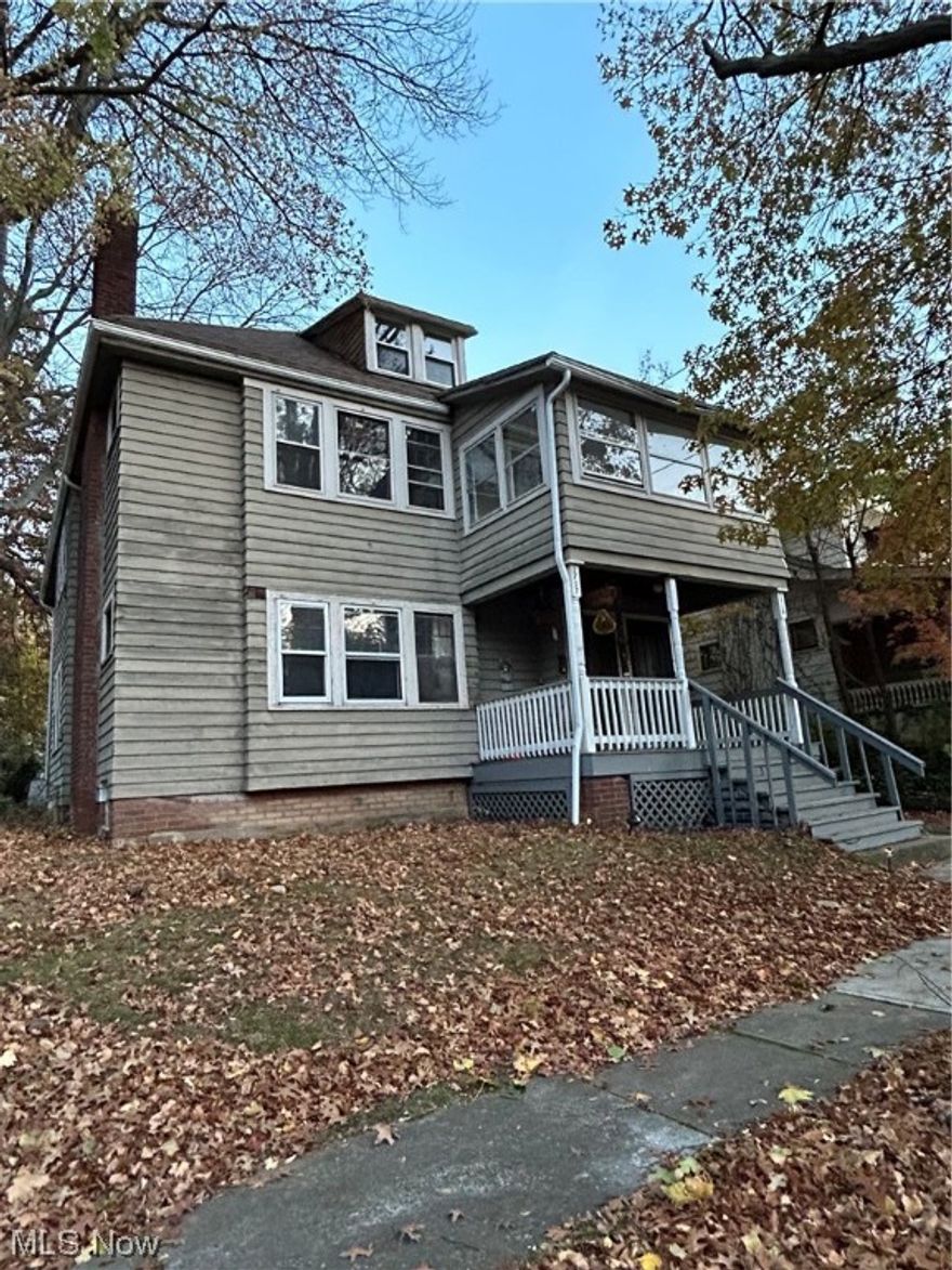 Calling all investors!! Say, "hello" to 1717 Compton!  This terrific triplex is on the market and awaiting your offer!! Tucked away in a cozy corridor in Cleveland Heights, this solid and stable cash-flowing property has three units (two of them currently tenanted). Two of the units have 2 beds / 1 bath and are garnering $1,125 and 1150 apiece on one-year leases. The third unit is a 1 /1 and currently vacant, which provides the perfect "house hack" for someone looking to buy and live in the property while still bringing in income! Offer up today!!