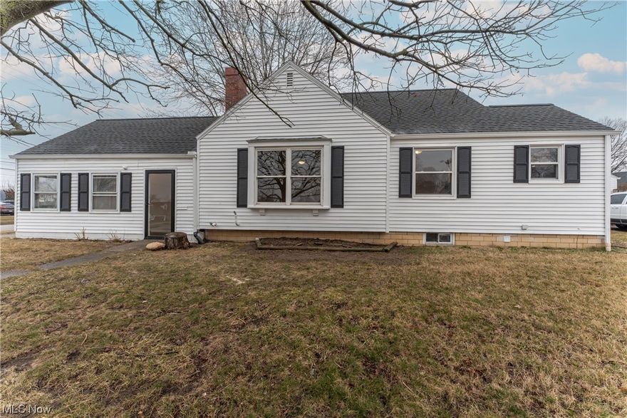 Welcome to 1322 3rd St NE in Tiger Town! This completely renovated bungalow is move-in ready with numerous updates. Highlights include a brand-new furnace & A/C with warranty, updated wiring and electrical panel, a new hot water tank, and fresh paint and flooring throughout. The attached 1-car garage adds convenience. The spacious living room boasts a fireplace and flows seamlessly into the updated eat-in kitchen featuring beautiful grey soft-close cabinets and stainless steel appliances. The main level hosts 2 bedrooms and a full bath, while upstairs offers a huge master suite or 3rd bedroom. The lower level includes an additional full bathroom, a rec room, and a workshop area. Outside, enjoy the back deck overlooking a private fenced-in backyard with a gazebo—perfect for a hot tub! Don't miss out on this Massillon gem—schedule your showing soon before it's SOLD!