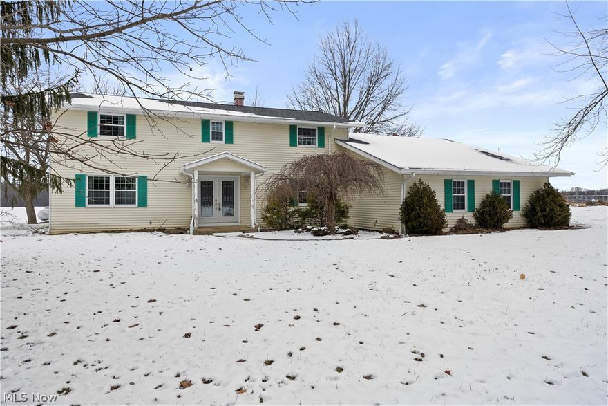 Built in 1979, this 3000sqft colonial home features many of its original details AND offers plenty of opportunity to make this home your own. Set on a 1.35-acre lot, the property has so much room to spread out both inside and outdoors. The traditional layout includes five bedrooms, 2.5 bathrooms, and a partially finished basement that is looking for its final touches. The kitchen and bathrooms include granite countertops, and the basement is equipped with a jacuzzi tub and shower. The roof and furnace are less than four years old, and the property also includes an attached three-car garage plus a pole barn, offering a variety of potential uses. The living room has a wood burning stove and access to the enclosed patio. The kitchen offers space to have a dining area in addition to the formal dining room. For someone looking for a spacious home with room to personalize, this property provides a great opportunity to bring new ideas to an already well-loved space.