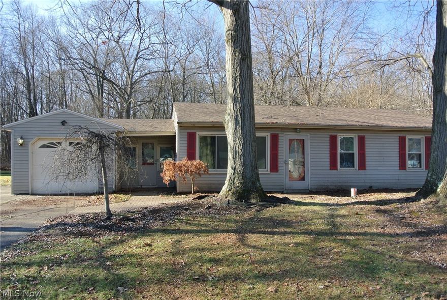 Welcome home to 14922 Plum Creek Dr in Columbia Station on nice, deep lot. This 3 bedroom ranch with attached garage is just waiting for your personal touches. Desirable 1/3 acre wooded lot situated on a secluded street with no rear neighbors. Property is being sold "As-Is". HUD Case #412-787211. It is FHA IE-Insured Escrow. (Insurability Subject To Buyer's Appraisal) Pre-Approval or Proof of Funds are required. Buyer is responsible for all due diligence and inquiry of all property information and condition. Owner occupancy restrictions may apply. *Equal Housing Opportunity*