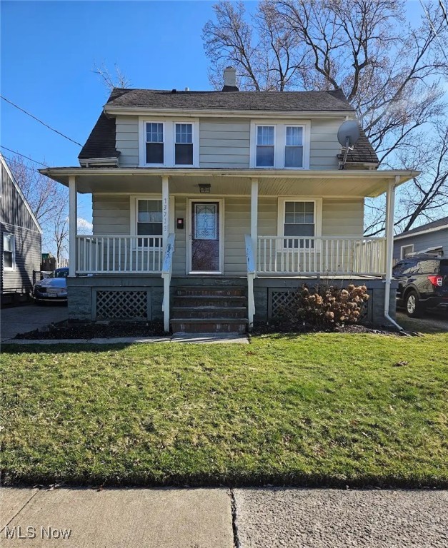 This cozy home situated near Puritas, with easy access to I-480 and W 130th Street. Featuring 2 bedrooms plus a versatile bonus room on the second floor, perfect for a third bedroom, home office, or den. This home offers both flexibility and comfort. A full bathroom is also located on the second floor.
The first floor boasts a cozy living room, spacious formal dining room, and an eat-in kitchen with newer cabinets, ample storage, and included appliances. A convenient half bath is also on the main level.
Additional highlights include a full basement with plenty of storage space, a welcoming front porch, a generous front and backyard, and a detached one-car garage. A must see home in a prime location! Schedule your showing today.