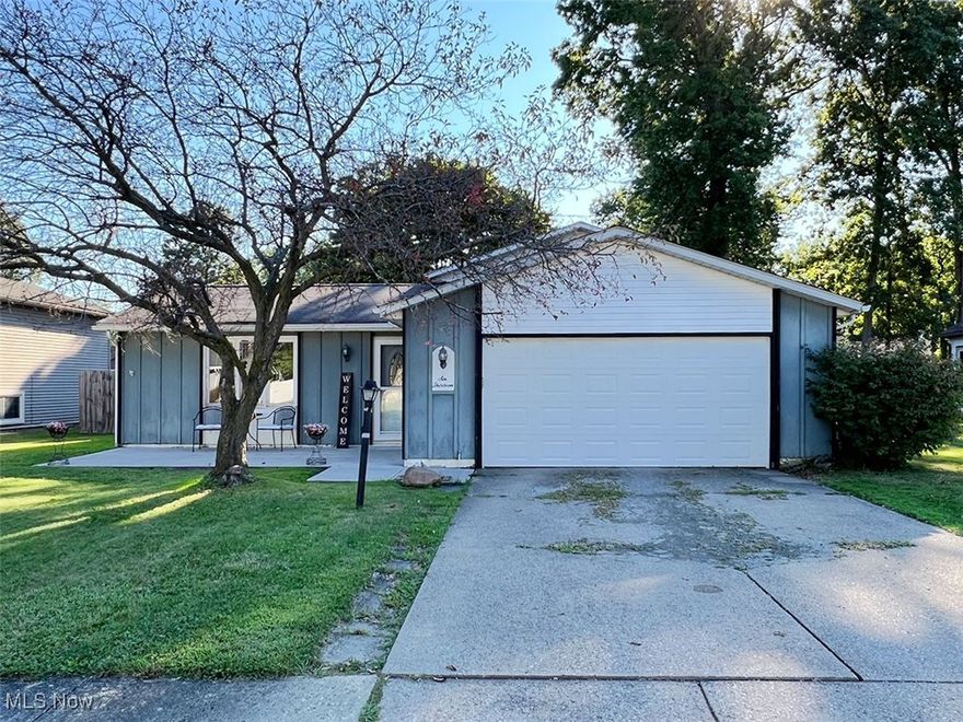 Welcome to this inviting 3-bedroom split-level home, ideally located on a quiet street with a Lorain County Metro Park just at the end of the block. The remodeled, open-concept country kitchen with new appliances and eat-in design flows seamlessly into the main living area, creating a warm and welcoming space for everyday living. The lower level offers a spacious recreation room, perfect for family gatherings or entertaining, along with a versatile den or office and a convenient half bath. Upstairs, you'll find three comfortable bedrooms and a full bath.
Step outside to enjoy the fully fenced, oversized backyard that's ready for relaxation and fun, featuring an above ground pool, inflatable hot tub, patio, and 10x14 shed. All appliances, washer/dryer stay. A front patio adds even more outdoor living space. This home combines comfort, updates, and location, making it a wonderful opportunity. Call for a showing today!