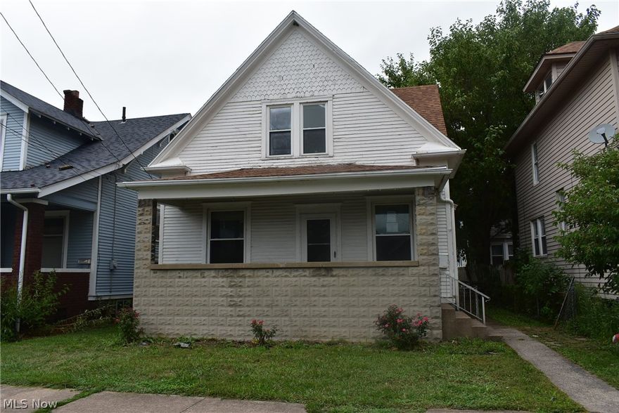 5 bedroom 1 bath Home with Off-Street Parking!! Interior features include- large living and dining area, 5 decent size bedrooms, lots of natural woodwork and pocket doors, large closets, full basement, and More! Exterior Features include- off-street parking, front porch, shed, partially fenced back yard, some replacement windows, newer roof and More! Case number 412-558814. HUD Homes are sold AS-IS