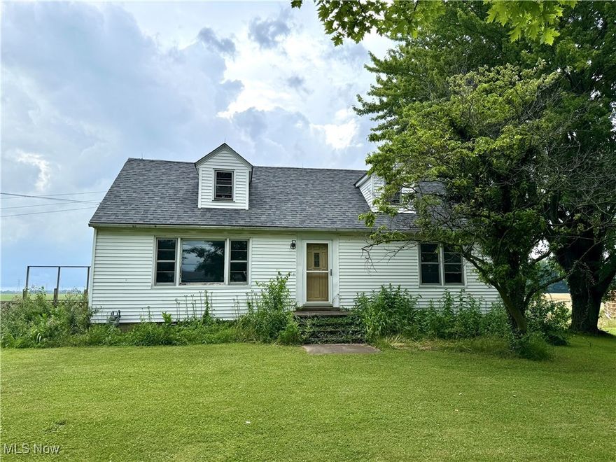 Opportunity is knocking! Have you been looking for a place in the country? The house at 2705 Huron Avery Road sits on a beautiful 1.8 acre lot. Enjoy watching the storms roll across the fields from the west or take pleasure in the sunsets from your back yard. The 1,976 sq ft house features 5 bedrooms, 2 full baths, and a full, walk-out basement. The property is being sold As Is. Either renovate the house or build a new one. The possibilities are endless!