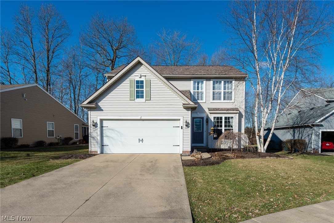 Stunning newer colonial in Coventry Crossing with tons of updates and a full basement! This one is a true gem, with high-end upgrades throughout and a thoughtful floor plan. The kitchen has been completely redone with granite counters, refaced cabinets, all stainless appliances, and a fully vented hood for the gourmet chef. The main level has engineered hardwood flooring throughout, tasteful decor, and a convenient half bath. Upstairs you will find a spacious master suite (18 x 17!), master bathroom with new granite counters, faucets, lights, and tile flooring. Bedrooms 2 and 3 are generously sized, with new carpeting in the entire upstairs, full guest bathroom has new tile flooring. Enjoy the full basement, just add your flooring to finish and have a great rec or theater room! The back yard is equipped with a pad and privacy fence set up for a hot tub. Updates include: kitchen remodel 2013/granite 2018, new roof w/architectural shingles 2016, all new carpeting upstairs 2016, priva