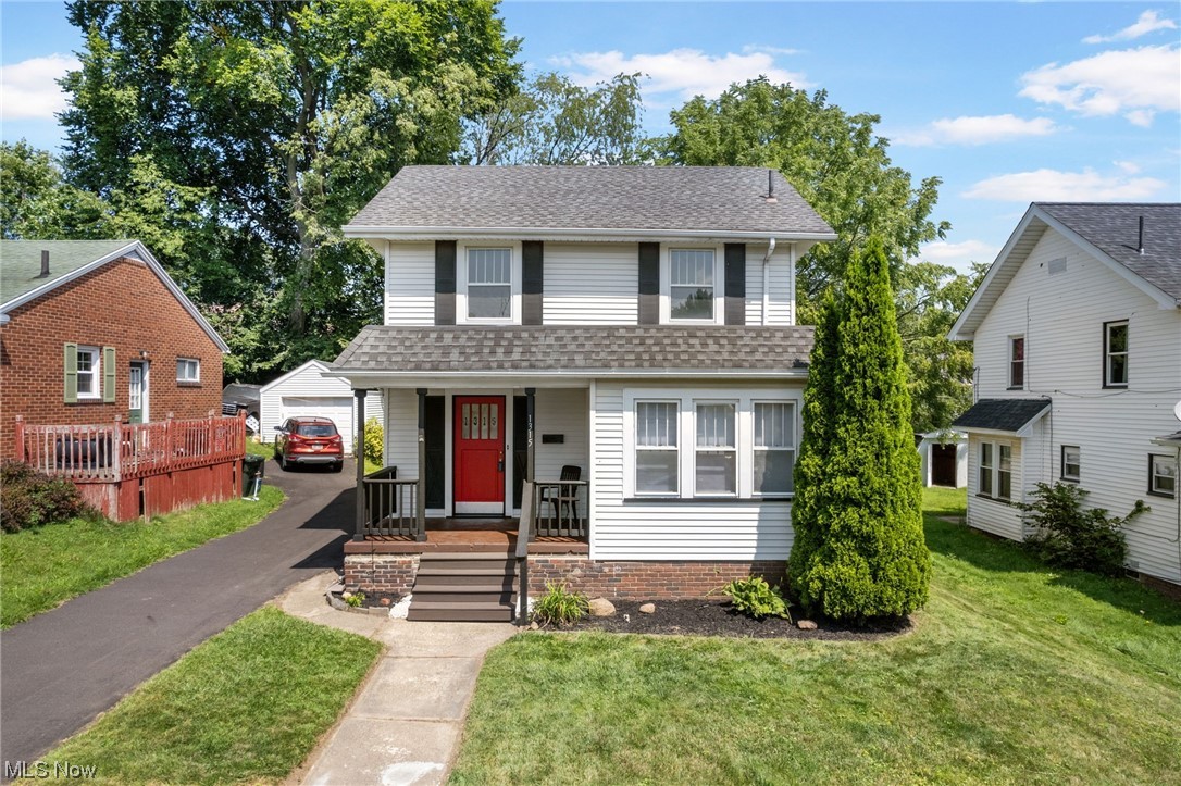 If you don't have any extra time, this home has already been updated for you. Charmingly decorated, home features 3 bedrooms, 1/5 bathrooms, oak trim, brand new carpeting and central air. This home, with a formal living room and dining room, cozy fireplace and an additional flex room is conveniently located in a great neighborhood. Hospitable home has a sizeable bathroom, vanity area, sweeping master closet and ceiling fan. Come home to comfort features including a waterproofed basement, water softener, utility tub, glass block windows and 100 amp electrical service. There is a bonus walk up attic, covered front porch, extra parking in front, and two patios. Priced to sell so call right away for your private showing.