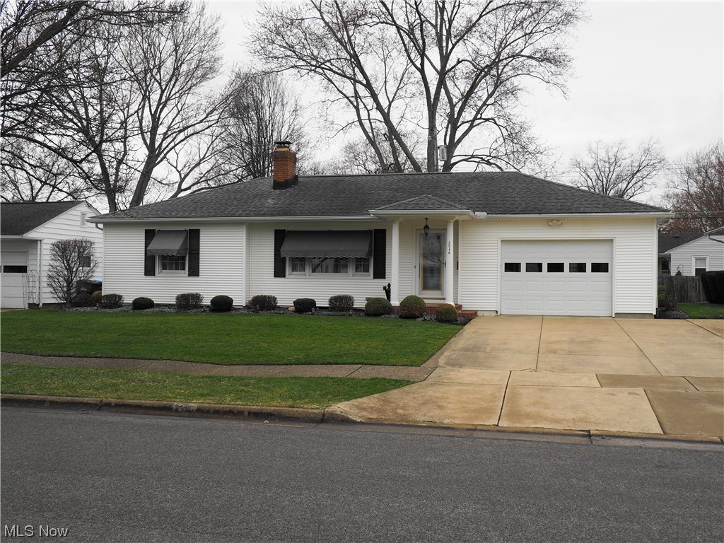 I’m proud to present this 2 bedroom, 2 bath ranch lovingly cared for by the owners. Fall in love with the roomy living room with gas fireplace next to the formal dining room. Working from home? Get ready to use the great office space or make it what you want. You’ll enjoy cooking in the beautiful kitchen with lots of cupboards and plenty of workspace and another eating area with access to the deck and back yard. Appliances stay. In the basement is a recreation room with the second bath and neat laundry area ready with a washer and dryer. Glass block windows in the basement. You’re going to see the cleanest, neatest garage you’ve ever seen with a wider driveway for extra parking. The lawn has also been meticulously cared for over the years.