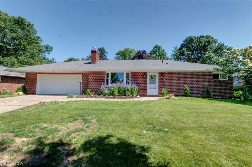 Move In and Relax in this Great brick ranch of your dreams! The eat-in kitchen is completely updated with custom cabinets, granite counters, breakfast bar, stainless appliances, tile flooring, and updated fixtures. The large living room has lots of natural light, new brick fireplace, newly finished wood floors. The first floor has hard wood throughout. Master bedroom has a full bathroom. Relax in Sun Room during the long summer days. Finished basement, newly painted & carpeted.  The laundry room is clean and bright with additional room for storage. Some New windows & doors.  The two car attached garage has a man door leading to the sun room and basement. This is a desirable location near shopping, restaurants, and freeway entrances. Roof (14)Hot Water Tank (13), Furnace (13) New brick elevation,Don't miss this sweet home.