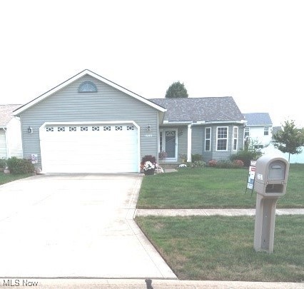 Welcome to Meadow Lakes and this inviting ranch style home. You will fall in love with the open floor plan concept. Spacious great room with a fireplace, cooking will be a breeze in this fully appliance kitchen, lots of counter space and cupboards, breakfast bar for that first cup of coffee or lunch. Dining area for hosting all your family meals. Make your own memories in this home. Yes enjoy the sunny morning room with sliding doors to the outside. Take your entertaining outside and relax on the large deck while sipping a glass of iced tea and have a BBQ (re-trackable awning), fenced yard for tots or pets. The main bedroom has its own ensuite and generous size double closets plus tow other bedrooms and another full bathroom. Lots of closet space. No steps with a convenient first floor laundry room that leads to the double attached garage (keeps the snow off your car). There's much more when you step downstairs to your basement that offers endless possibilities - you can create your own recreation area, home gym or additional living space, this is the place for it all...Basement is plumbed for a bath. Notice the basement window that provides access to outside. Roof was a tear off in 2021. Original owner. One year home warranty. This home is just waiting to make it yours. Great community!