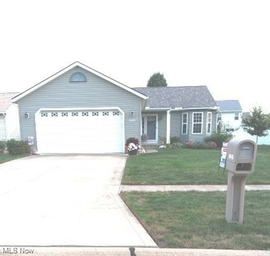 Welcome to Meadow Lakes and this inviting ranch style home. You will fall in love with the open floor plan concept. Spacious great room with a fireplace, cooking will be a breeze in this fully appliance kitchen, lots of counter space and cupboards, breakfast bar for that first cup of coffee or lunch. Dining area for hosting all your family meals. Make your own memories in this home. Yes enjoy the sunny morning room with sliding doors to the outside. Take your entertaining outside and relax on the large deck while sipping a glass of iced tea and have a BBQ (re-trackable awning), fenced yard for tots or pets. The main bedroom has its own ensuite and generous size double closets plus tow other bedrooms and another full bathroom. Lots of closet space. No steps with a convenient first floor laundry room that leads to the double attached garage (keeps the snow off your car). There's much more when you step downstairs to your basement that offers endless possibilities - you can create your own recreation area, home gym or additional living space, this is the place for it all...Basement is plumbed for a bath. Notice the basement window that provides access to outside. Roof was a tear off in 2021. Original owner. One year home warranty. This home is just waiting to make it yours. Great community!