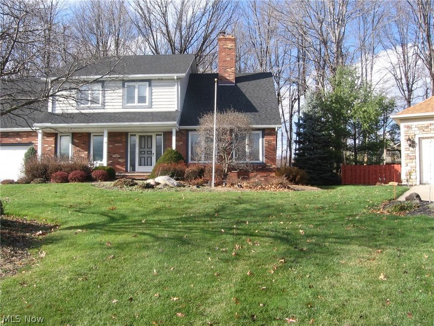 Must see custom built 1 owner home. Not a cookie cutter like many in development. Step into the foyer from the covered front porch and on the right is formal living room featuring soaring cathedral ceiling and wood burning fireplace. On the left is home office which could be a 5th bedroom and a half bath. Continue into large 24x13 kitchen with bayed eating area, island and a walk-in pantry. The formal dining room easily holds a table that seats 10. The family room has cathedral ceiling, fireplace, wet bar and French doors leading to bright sun room with 3 walls of windows and door leading to large deck. The 1st floor also features a bedroom and a laundry room with door leading to back yard. The second floor has a balcony at top of steps that overlooks living room and family room. Master bedroom has walk-in closet and full bath with separate shower and soaking tub. 2 more good size bedrooms complete the 2nd floor-one of which has a huge walk-in closet and access to main bath. Roof less