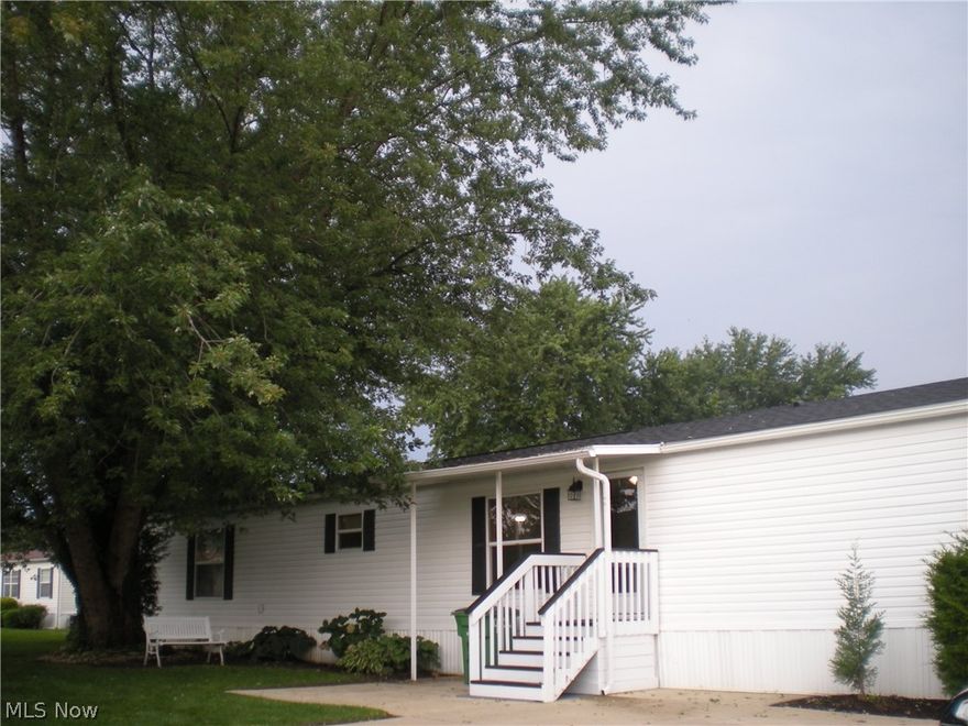 Adorable 2 bedroom, 2 full bath manufactured home in Golfway Pines Community! Features spacious living room and eat-in-kitchen with a separate laundry room with plenty of storage. Master bedroom includes a large walk-in closet and has an attached master bath with soaking tub. Skylights allow plenty of natural light in the kitchen and additional bathroom with ample storage in closets. Roof was replaced one(1) year ago and hot water heater replaced four(4) years ago. Nicely landscaped with a storage shed for lawn equipment. Oversized driveway for plenty of parking. All appliances are included and a home warranty is also offered for peace of mind. Development has a community center you will also have access to for your family gatherings and entertaining. Quiet, friendly neighborhood located close to shopping and freeway. Take advantage of this great opportunity and set up your showing today!