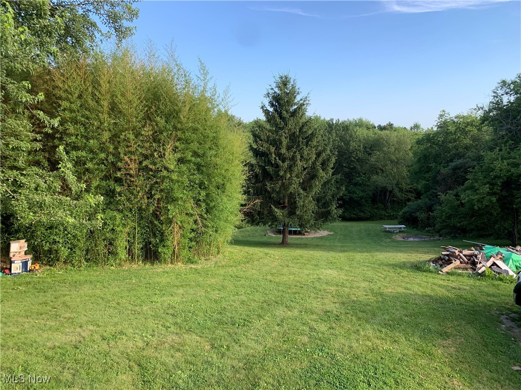 The feel of country living but close to everything. Welcome to this two story all brick home. Four bedrooms and two baths. Full applianced kitchen with first floor laundry. Oversized dining area. All four bedrooms are on the second floor. There is 2461 square feet of living space. Picturesque backyard all on two acres. Two car garage. Canton Township schools. New roof and hot water tank in 2023.