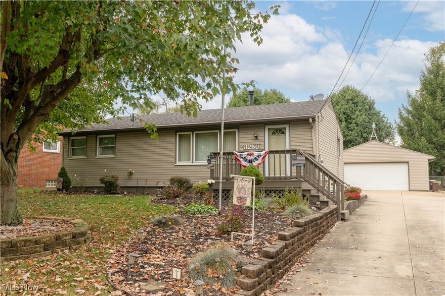 Discover this charming, well-maintained 3-bedroom, 2-bath ranch in the Perry School District. You'll find yourself nestled on a quiet dead-end street yet close to shopping, dining, and more.  Pride of ownership is evident throughout the home, from the remodeled first-floor bathroom to the bright white kitchen. This home features an oversized garage with separate electric, a concrete floor, and a bonus storage shed. This is the perfect space for a car enthusiast or anyone that would like extra space for a workshop and toys. The fully fenced backyard offers privacy, while the covered back patio is perfect for relaxing or entertaining. The basement is waterproofed with glass block windows for extra peace of mind. Don’t miss this opportunity to own a meticulously cared-for home—schedule your showing today!