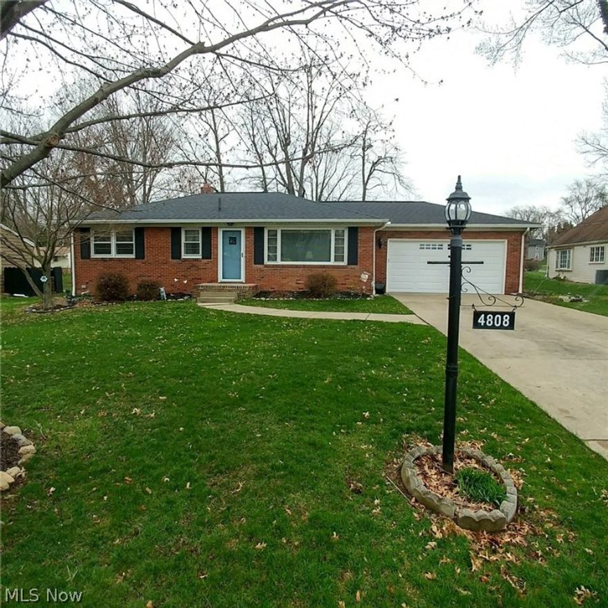 This great move-in ready brick home needs nothing but your personal touch to make it yours. The basement was waterproofed in 2015.This home has a cozy eat in kitchen with a built in oven, stove top and dishwasher. This home features a nice sized living room and three bedrooms. The master and second bedroom features beautiful hardwood floors, and the third bedroom could be used as an office or separate sitting/ t.v. room. Picture yourself having your morning coffee in the sun room facing the sunrise. The backyard features a good sized shed for all your lawn equipment. The home is in quiet neighborhood that sits close enough to all the city living without living in the city. You are five to ten minutes from Belden Village and the Strip!