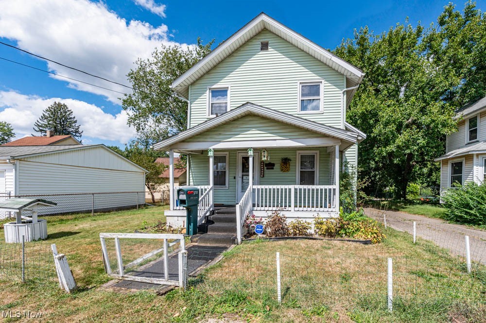 Priced to sell! Looking for an investment or a place to call home? Well look no further! Enjoy the front porch of this timeless home that sits perfectly on a corner lot. This home has old school charm galore. With two large bedrooms (and potential for a 3rd ) a spacious kitchen and an attached, heated two car garage, the possibilities are endless. Don't miss this opportunity! Call today for a private showing.