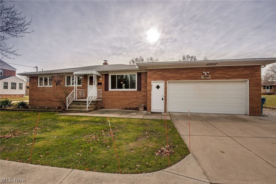 The main floor of this bright and airy brick ranch features hardwood floors throughout the first floor, 3 bedrooms, a large kitchen with plenty of counter space, and leads out onto a spacious patio in a large backyard. Additionally, there is a recreation room in the basement with a full kitchen and full bathroom. Both the kitchen and bathroom have been updated and provide an extra space for entertaining family and friends. Schedule a viewing to see this home for yourself.