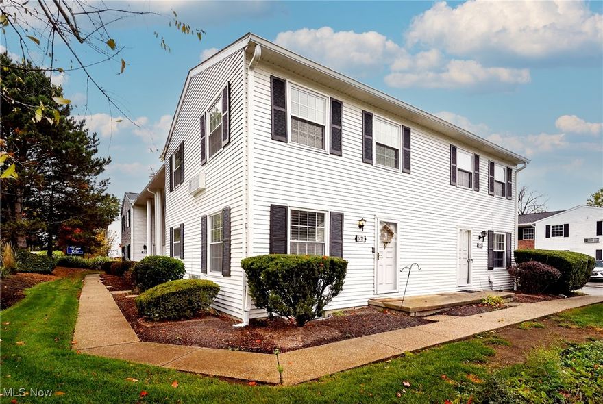 Stunning End-Unit Townhome in Prime Cuyahoga Falls Location! Move-In Ready!
Welcome to this beautifully updated 2-bedroom, 1.5-bath corner townhome, perfectly positioned for convenience and modern living. As an end unit, you'll enjoy extra privacy, abundant natural light, and a spacious feel throughout. This home shines with recent upgrades that make it truly move-in ready. 
The open layout flows effortlessly, with a bright living area, a well-appointed kitchen featuring stainless steel appliances, and a convenient half bath on the main level. Upstairs, two generous bedrooms with new closet doors, and an updated full bathroom. New luxury vinyl tile (LVT) flooring flows seamlessly up the stairs and across the entire second floor- durable, stylish, and easy to maintain. The basement was professionally waterproofed in 2023 by Ohio Basement Systems, complete with a transferable warranty, and a new sump pump ensuring lasting reliability.
Location couldn't be better-you're walkable to Water Works Park, where trails, playgrounds, and scenic river views await just steps away. Downtown Cuyahoga Falls, with its local dining, shops, and entertainment, is only minutes from your door. We can't forget that you are also just 8 miles from Blossom Music Center, along with easy access to Route 8 making commuting to Akron, Cleveland, and beyond a breeze.
Low-maintenance living with modern updates already complete. This turnkey townhome is ready for you to call home.
Schedule your showing today!
