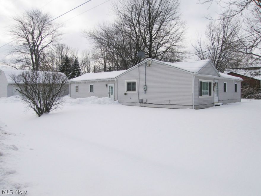 Updated, roomy 4 bedroom, 2 bath vinyl sided ranch on over 1/2 acre lot. There is an oversized 2 car garage with loft. The large fenced in back yard has a composite deck with hot tub. Possible in law suite. Updates include : new stove & newer refrigerator, 1500 roofing. Come see all this home has to offer. Don't miss out! Seller will entertain all reasonable offers.