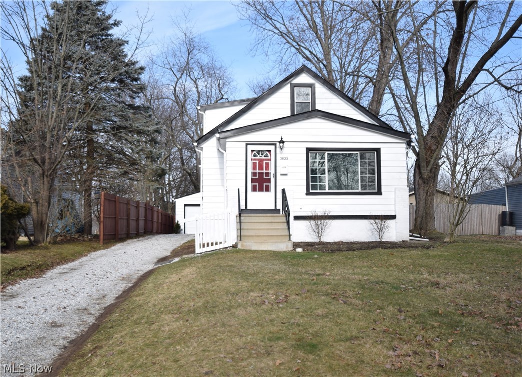 Welcome to 2823 Robindale Avenue in Akron! This 3-bedroom, 1-bathroom home has been completely renovated, inside and out. The fresh exterior paint brightens the home and gives it tons of curb appeal! Step inside to see freshly painted walls, new flooring, lighting fixtures, and carpet. The kitchen has brand new stainless steel appliances, new cabinets, countertop, sink and faucet. The bathroom and two of the bedrooms are located on the first level. Head upstairs to find two additional bedrooms. This home has a two-car garage and new steps leading to the back door. Don’t miss your chance to own this amazingly beautiful home!
